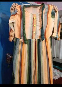Striped Maxi Dress