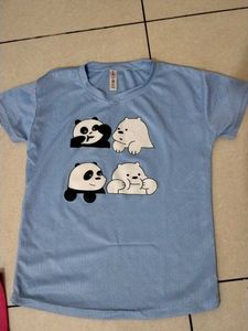 Combo 2 T-shirt Cute Panda Graphic