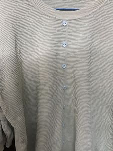 Mint Green Button-Down Top