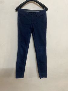 vero moda navy blue slim jeans