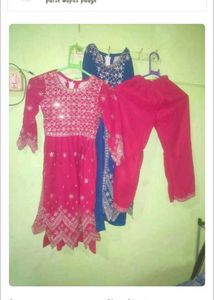 Floral Print Dress Set 3 Piece