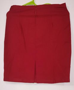 Red Pencil Skirt (Formal)