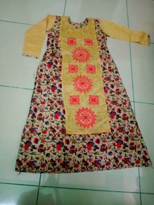 Floral Print Kurta