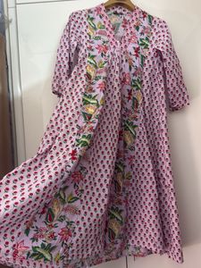 Floral Print Cotton Dress