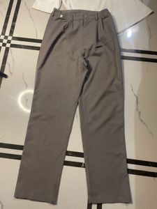 Combo Grey Trouser With White Top