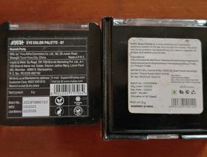 Combo Eyeshadow And Eyebrow Pallets