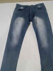 Vintage Wash Denim Jeans
