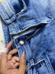 Denim Pencil Skirt