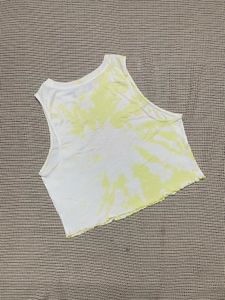 Bershka Tie-Dye Crop Top