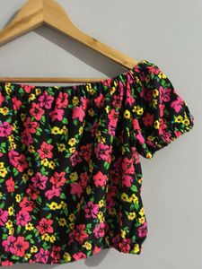 Floral Off-Shoulder Top