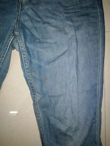 high-waisted H&amp;M jeans