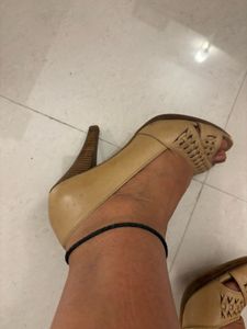 Aldo beige heels