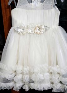 Ivory Flower Girl Dress