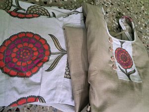 Premium Quality Kurthi Set With Dhupatta