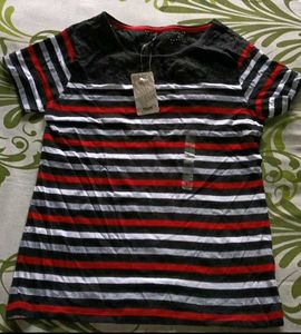 Striped Short Sleeve Tee
