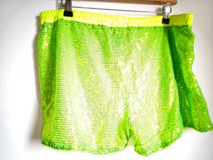 🎁Buy 1, Get 1 Free🎁, Sparkly Green Sequin Shorts