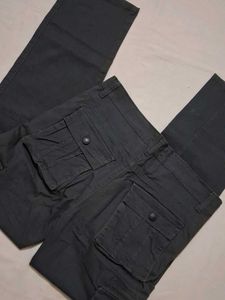 Men&#39;s Gray Cargo Pants