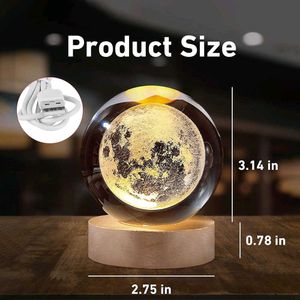 CRYSTAL BALL WITH 2W LED