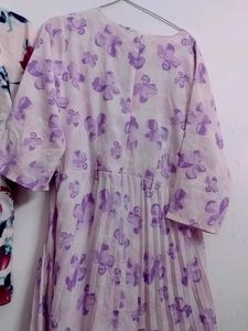 Floral Top &amp; Dress Set,Used,Slightly