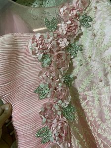 Barbie Pink Gown💖With Crown✨