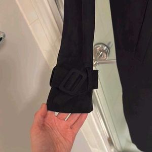 Zara orignal New Elegant Black Trench Coat