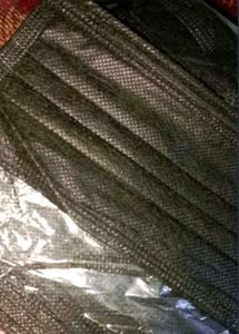 Black Mask Pack Of 22