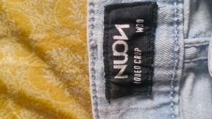 NUON By WESTSIDE sky Blue Jeans , Size - 30