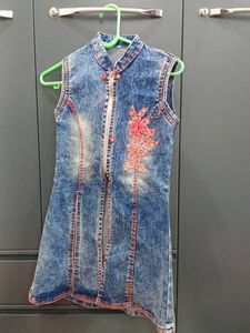 Girls Cute Pink 4 Piece Dress