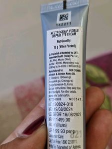 Neutrogena Retinol Eye Cream