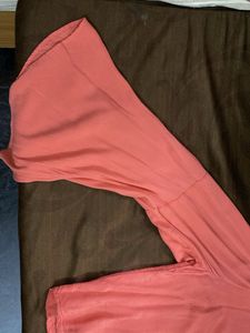 Crop Top With Long Sleeves