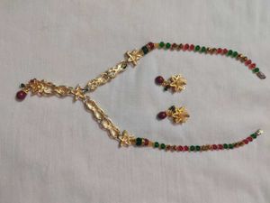 Meenakari Work Jwellery Set