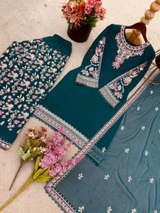 New Stayle Panjabi Dress full Embroidery work Dres