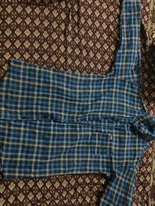 Vintage Plaid Flannel Shirt