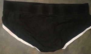 ORLVS Men&#39;s Briefs - Black w/ White Trim