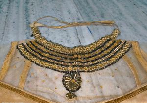 Embroidered Gold Blouse