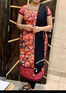 Beautiful Pant Kurta Dupata Set Best For Outside F
