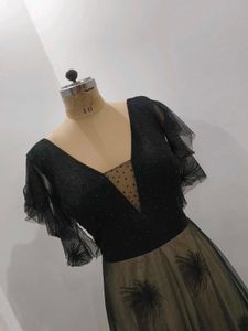 Elegant Black Evening Gown