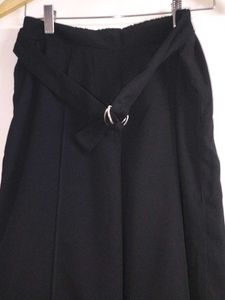 Black Wide Leg Trousers