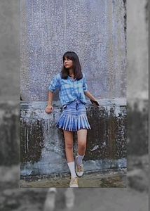 Denim Korean Skirt