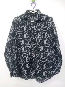 Oversized  Shirt Georgette