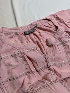 Pink Embellished Top