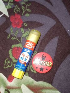 Rockstar Button & Glue Stick Bundle