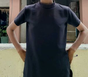 Vintage Mock Neck Tee