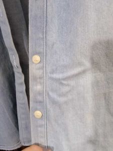 Oversized Light Blue Shirt