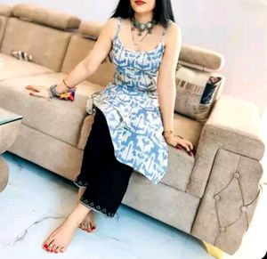 Pretty Strappy Kurti
