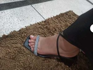 Brand New Strappy Black Heels