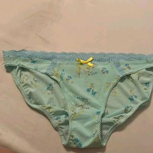 Purple Floral Panties