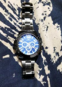 Eagle Time Blue Chronograph Watch