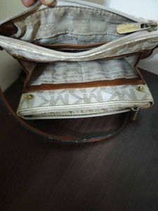 Authentic Mk monogram Sling Bag