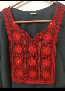 Black Short Kurti